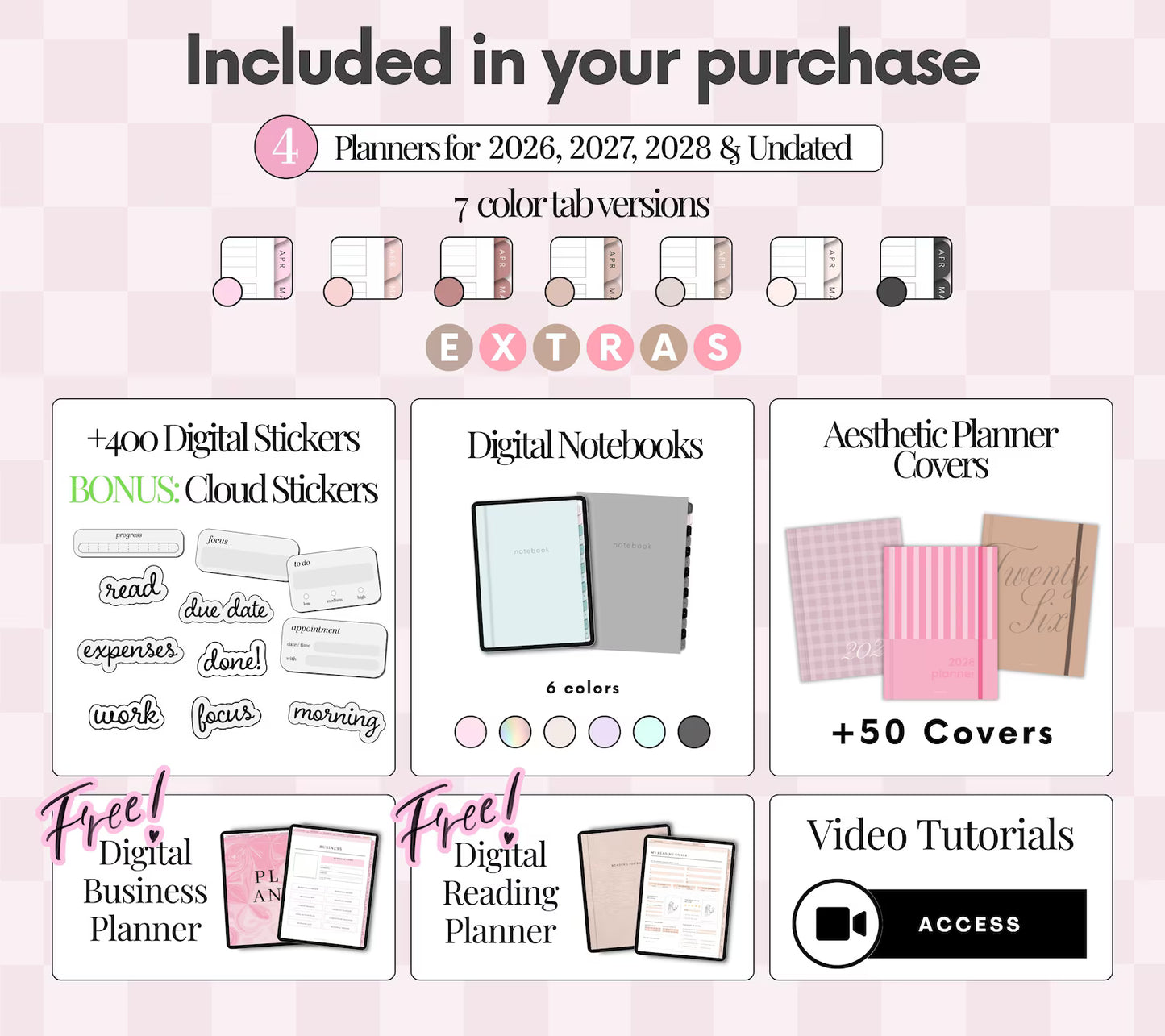 2026 Digital Planner (worth $25)