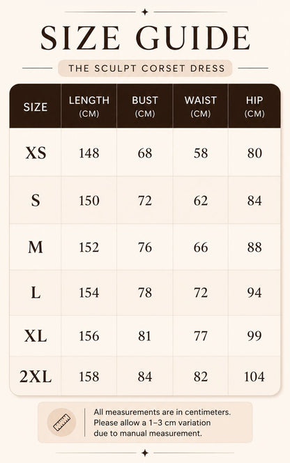 ELARA | SIGNATURE SCULPT CORSET DRESS