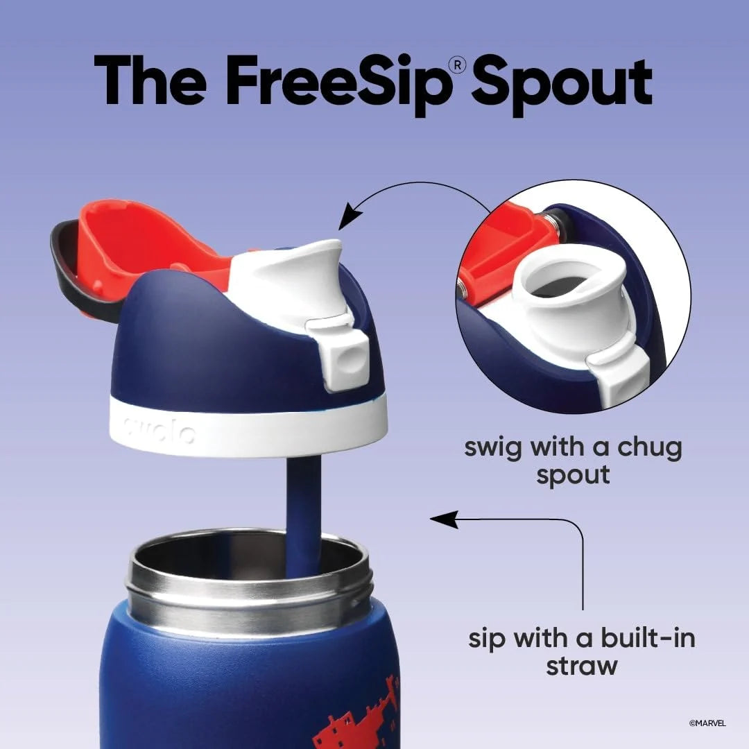 Spiderman 32oz FreeSip Water Bottle